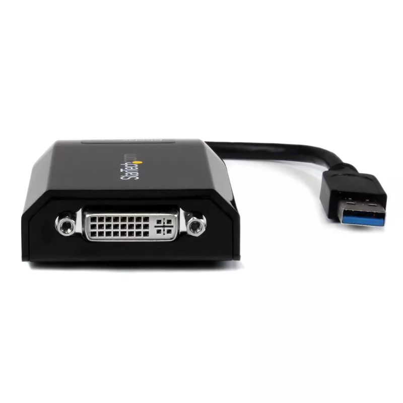 StarTech.com USB 3.0 į DVI / VGA adapteris – 2048x1152, 3.2 Gen 1 (3.1 Gen 1), USB Type-A, DVI išvestis, 2048 x 1152 pikseliai
