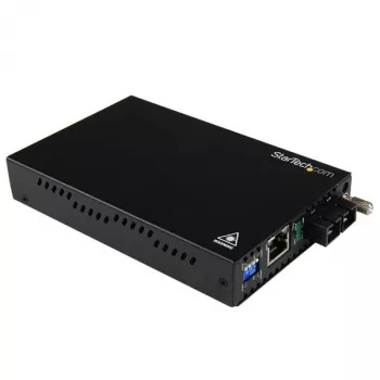 StarTech.com Gigabit Ethernet daugiamodis šviesolaidinis medijos keitiklis SC 550m - 1000 Mbps