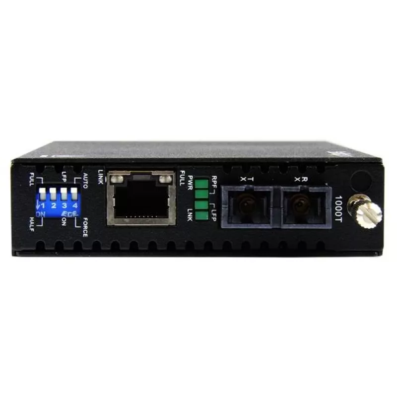 StarTech.com Gigabit Ethernet daugiamodis šviesolaidinis medijos keitiklis SC 550m - 1000 Mbps
