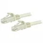 StarTech.com 15m CAT6 Ethernet kabelis - baltas CAT 6 Gigabit Ethernet laidas - 250MHz 100W PoE RJ45 UTP tinklo/jungiamasis laidas su apsauga nuo užkabinimo ir įtempimo mažinimu, individualiai išbandytas