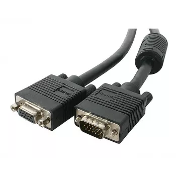 StarTech.com 15 m aukštos raiškos VGA ilginimo laidas su koaksialiniu kabeliu - HD15 M/F