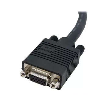 StarTech.com 15 m aukštos raiškos VGA ilginimo laidas su koaksialiniu kabeliu - HD15 M/F