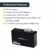 StarTech.com USB 3.0 į HDMI / DVI adapteris - 2048x1152, 3.2 Gen 1 (3.1 Gen 1), USB Type-B, DVI išvestis, HDMI išvestis