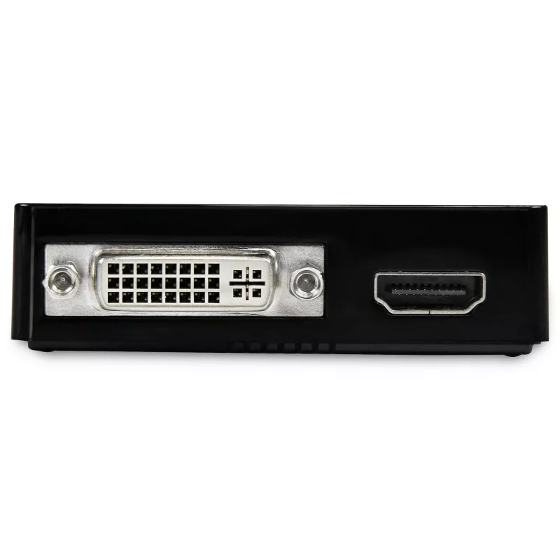 StarTech.com USB 3.0 į HDMI / DVI adapteris - 2048x1152, 3.2 Gen 1 (3.1 Gen 1), USB Type-B, DVI išvestis, HDMI išvestis