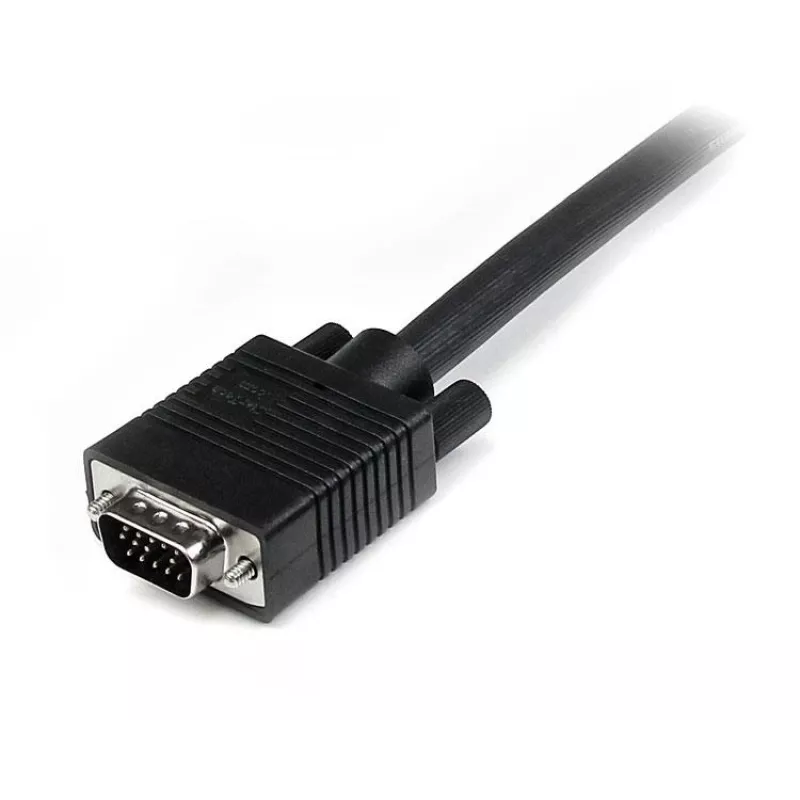 StarTech.com 2 m aukštos raiškos koaksialinis VGA monitoriaus laidas - HD15 į HD15, vyriški/vyriški