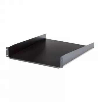 StarTech.com CABSHELF22 2U fiksuota lentyna serverio stovui – 22 colių gylio, juoda