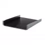 StarTech.com CABSHELF22 2U fiksuota lentyna serverio stovui – 22 colių gylio, juoda