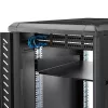 StarTech.com CABSHELF22 2U fiksuota lentyna serverio stovui – 22 colių gylio, juoda