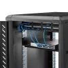 StarTech.com CABSHELF22 2U fiksuota lentyna serverio stovui – 22 colių gylio, juoda