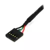 StarTech.com 24 colių vidinis 5 kontaktų USB IDC pagrindinės plokštės jungiamasis laidas F/F