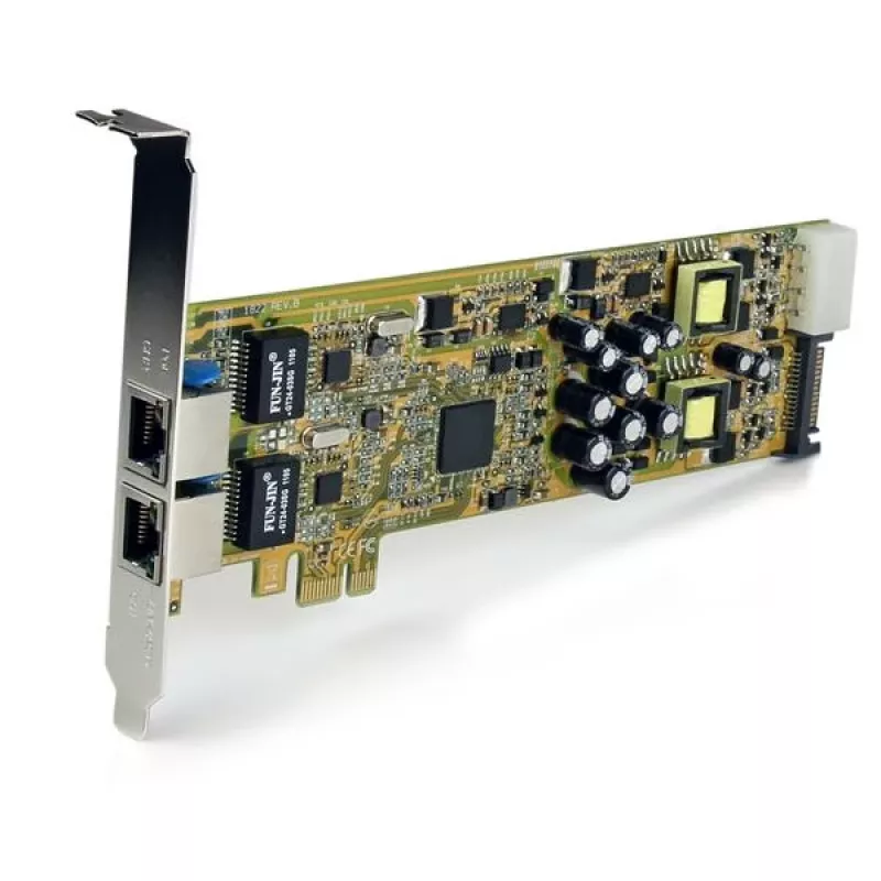 StarTech.com ST2000PEXPSE Dviejų prievadų PCI Express Gigabit Ethernet tinklo plokštė su PoE/PSE