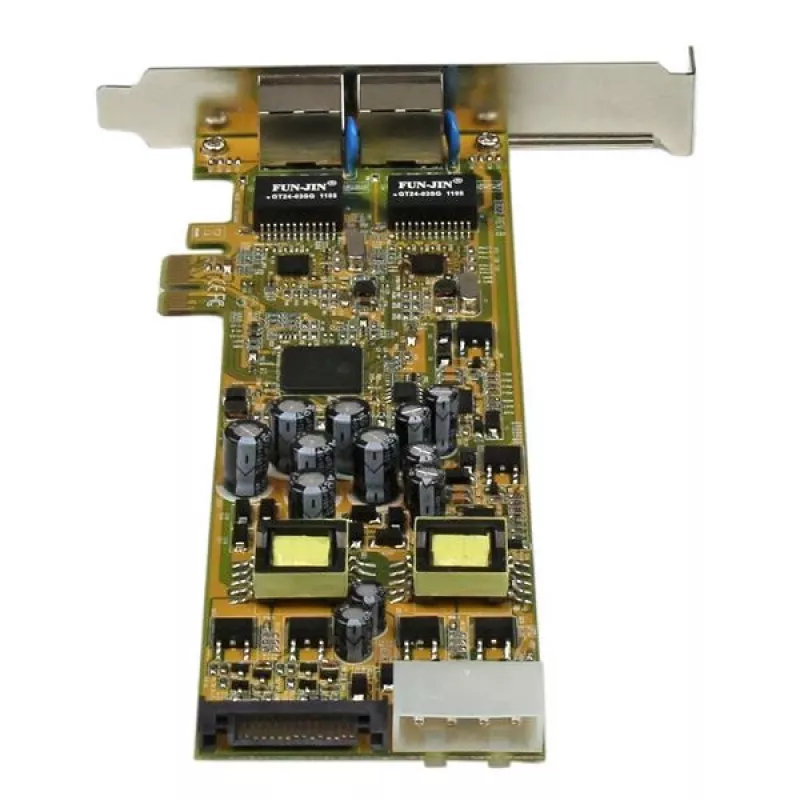 StarTech.com ST2000PEXPSE Dviejų prievadų PCI Express Gigabit Ethernet tinklo plokštė su PoE/PSE