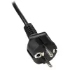 StarTech.com 2m maitinimo laidas nešiojamam kompiuteriui, EU Schuko į C5, 2.5A 250V, 18AWG, pakaitinis kintamosios srovės laidas, maitinimo bloko laidas, nešiojamo kompiuterio įkroviklio laidas, dobilų lapo / Mikio Peliuko formos maitinimo laidas