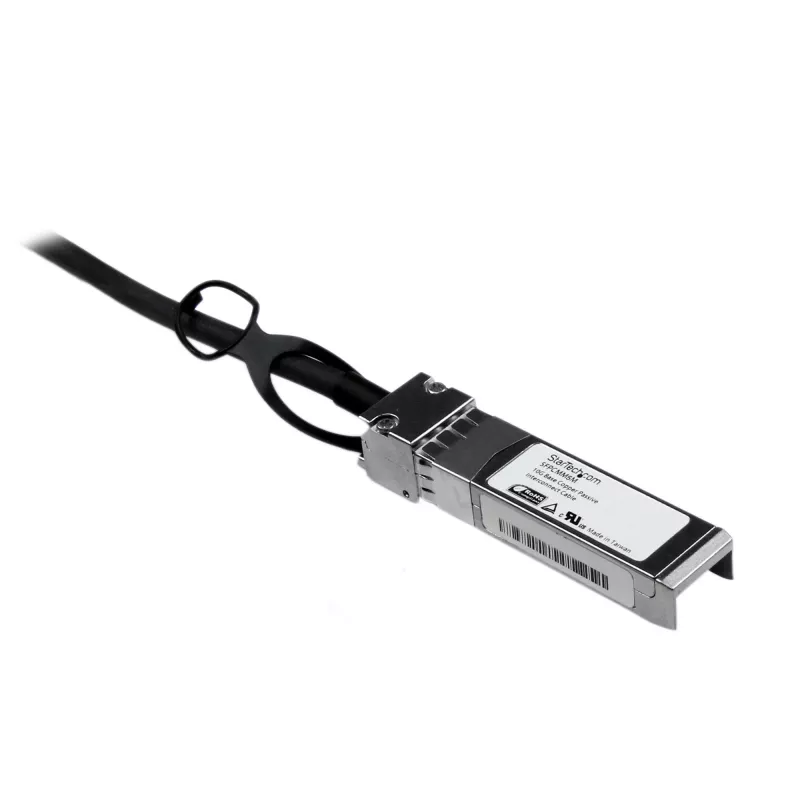 StarTech.com Cisco SFP-H10GB-CU5M suderinamas 5 m 10G SFP+ tiesioginio prijungimo varinis kabelis Twinax – 10GbE SFP+ varinis DAC 10 Gbps mažos galios pasyvus mini GBIC siųstuvas-imtuvas, tinkamas Firepower ASR920 ASR9000