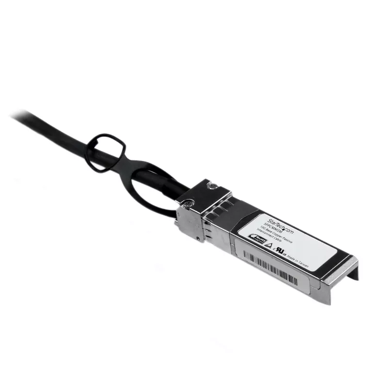 StarTech.com SFP-H10GB-CU3M suderinamas 3 m 10G SFP+ tiesioginio prijungimo varinis kabelis Twinax – 10GbE SFP+ varinis DAC 10 Gbps mažos galios pasyvus Mini GBIC siųstuvas-imtuvas modulis DAC Firepower ASR920 ASR9000