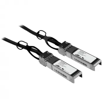 StarTech.com Cisco SFP-H10GB-CU2M suderinamas 2 m 10G SFP+ į SFP+ tiesioginio prijungimo varinis Twinax kabelis - 10GbE SFP+ varinis DAC 10 Gbps mažos galios pasyvus Mini GBIC/keitiklio modulis DAC Firepower ASR920 ASR9000