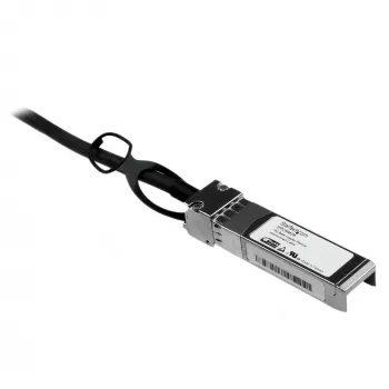 StarTech.com Cisco SFP-H10GB-CU2M suderinamas 2 m 10G SFP+ į SFP+ tiesioginio prijungimo varinis Twinax kabelis - 10GbE SFP+ varinis DAC 10 Gbps mažos galios pasyvus Mini GBIC/keitiklio modulis DAC Firepower ASR920 ASR9000