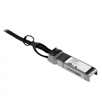 StarTech.com Cisco SFP-H10GB-CU1M suderinamas 1m 10G SFP+ į SFP+ tiesioginio prijungimo kabelis Twinax - 10GbE SFP+ varinis DAC 10 Gbps mažos galios pasyvus Mini GBIC/keitiklio modulis DAC Firepower ASR920 ASR9000