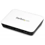 StarTech.com USB 3.0 į Gigabit Ethernet tinklo adapteris su 3 prievadų USB centru - Baltas