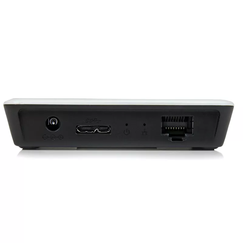 StarTech.com USB 3.0 į Gigabit Ethernet tinklo adapteris su 3 prievadų USB centru - Baltas