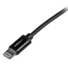 StarTech.com 1 m USB į Lightning laidas - iPhone / iPad / iPod įkrovimo ir sinchronizavimo laidas - greitas įkrovimas - Apple MFi sertifikuotas - juodas