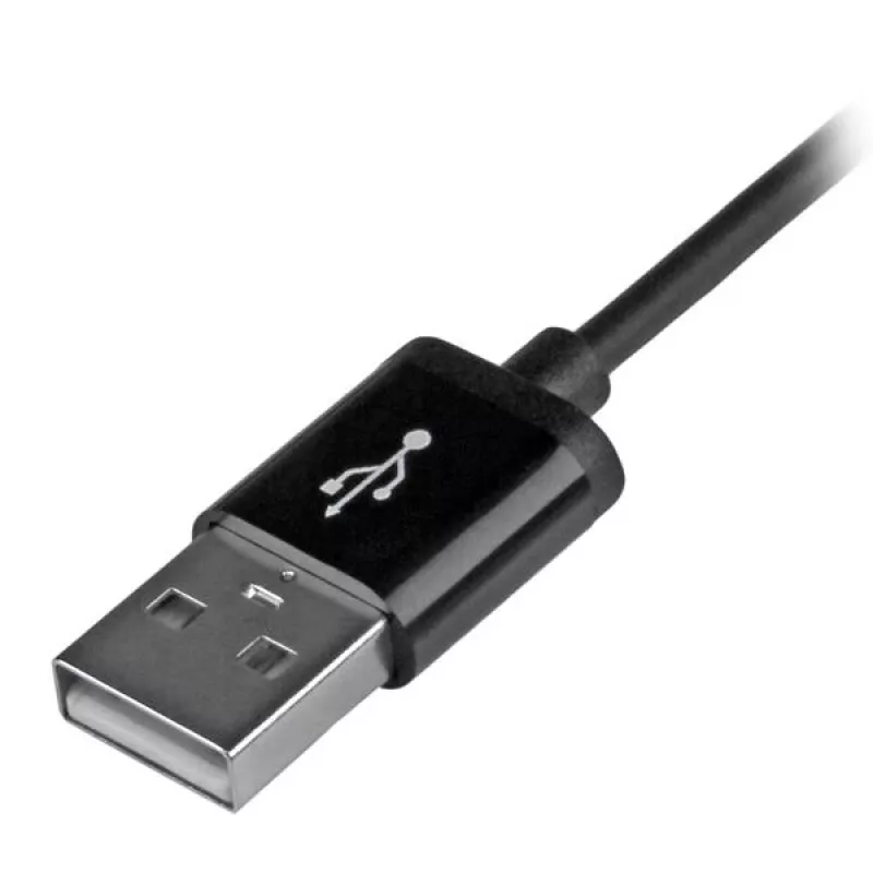 StarTech.com 1 m USB į Lightning laidas - iPhone / iPad / iPod įkrovimo ir sinchronizavimo laidas - greitas įkrovimas - Apple MFi sertifikuotas - juodas
