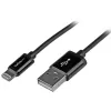 StarTech.com 1 m USB į Lightning laidas - iPhone / iPad / iPod įkrovimo ir sinchronizavimo laidas - greitas įkrovimas - Apple MFi sertifikuotas - juodas