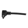 StarTech.com 1 m Mini USB laidas – A į kampuotą Mini B, USB 2.0, juodas