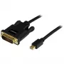 StarTech.com 1,8 m Mini DisplayPort į DVI laidas - Mini DP į DVI adapterio laidas - 1080p vaizdas - pasyvus mDP 1.2 į DVI-D Single Link - mDP arba Thunderbolt 1/2 Mac/PC prie DVI monitoriaus