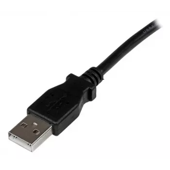 StarTech.com 1 m USB 2.0 A į stačiu kampu B laidas - vyriški/vyriški