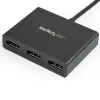 StarTech.com 3 prievadų kelių monitorių adapteris – Mini DisplayPort į DisplayPort MST šakotuvas, dviguba 4K 30Hz ir 1x 1080p – vaizdo skirstytuvas išplėstiniam darbalaukiui tik Windows – mDP 1.2 į 3x DP