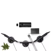 StarTech.com 3 prievadų kelių monitorių adapteris – Mini DisplayPort į DisplayPort MST šakotuvas, dviguba 4K 30Hz ir 1x 1080p – vaizdo skirstytuvas išplėstiniam darbalaukiui tik Windows – mDP 1.2 į 3x DP