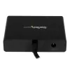 StarTech.com 3 prievadų kelių monitorių adapteris – DisplayPort 1.2 MST centras iki dviejų 4K 30Hz ir vieno 1080p – vaizdo skirstytuvas išplėstiniam darbalaukiui tik „Windows“ kompiuteriuose – DP į 3x DP monitorius