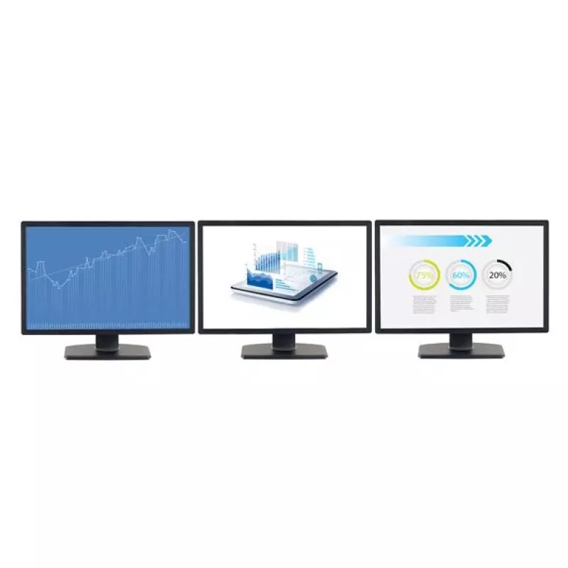 StarTech.com 3 prievadų kelių monitorių adapteris – DisplayPort 1.2 MST centras iki dviejų 4K 30Hz ir vieno 1080p – vaizdo skirstytuvas išplėstiniam darbalaukiui tik „Windows“ kompiuteriuose – DP į 3x DP monitorius