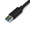 StarTech.com USB 3.0 į Gigabit Ethernet adapteris su USB prievadu - juodas