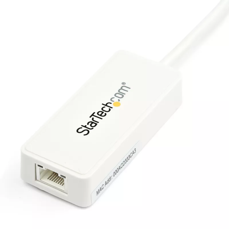 StarTech.com USB 3.0 į Gigabit Ethernet adapteris su USB prievadu - Baltas