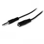 StarTech.com 2m plonas 3,5 mm stereo garso ilginimo laidas – M/M