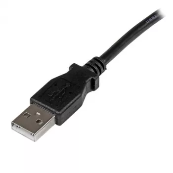 StarTech.com 2 m USB 2.0 A į kairėn lenktą B laidas - vyriškas/vyriškas