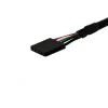 StarTech.com 3 pėdų USB laidas su skydelio tvirtinimu - USB A prie pagrindinės plokštės jungties laidas F/F
