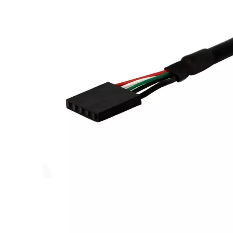 StarTech.com 3 pėdų USB laidas su skydelio tvirtinimu - USB A prie pagrindinės plokštės jungties laidas F/F