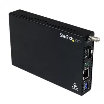 StarTech.com Gigabit Ethernet šviesolaidinis medijos keitiklis su atviru SFP lizdu