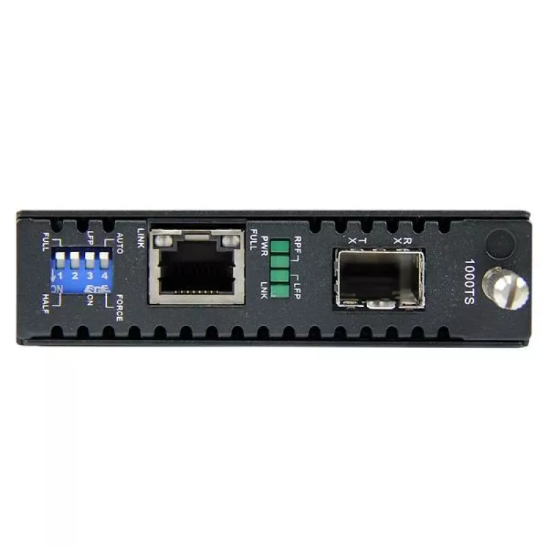 StarTech.com Gigabit Ethernet šviesolaidinis medijos keitiklis su atviru SFP lizdu