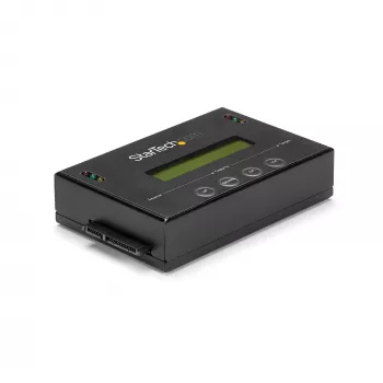 StarTech.com SATDUP11 – atskiras SATA HDD/SSD kopijavimo ir trynimo įrenginys su LCD ekranu
