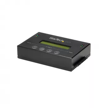 StarTech.com SATDUP11 – atskiras SATA HDD/SSD kopijavimo ir trynimo įrenginys su LCD ekranu