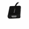StarTech.com Mini DisplayPort į VGA adapteris – aktyvus Mini DP į VGA keitiklis – 1080p vaizdas – mDP arba Thunderbolt 1/2 Mac/PC prie VGA monitoriaus/projektoriaus/ekrano – mDP 1.2 į VGA kištukas – juodas
