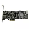 StarTech.com 4 prievadų PCI Express (PCIe) USB 3.0 kortelė su 2 atskirais 5 Gbps kanalais, UASP, SATA / LP4 maitinimu