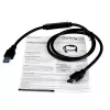 StarTech.com USB 3.0 į eSATA HDD / SSD / ODD adapterio laidas - 0,9 m eSATA kietojo disko į USB 3.0 adapterio laidas - SATA 6 Gbps