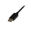 StarTech.com 3ft (1m) aktyvus DisplayPort į DVI laidas - 1080p vaizdas - DisplayPort į DVI-D adapteris - vienos jungties keitiklis - DP 1.2 į DVI monitoriaus laidas
