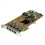 StarTech.com 4 portų Gigabit Power over Ethernet PCIe tinklo plokštė - PSE / PoE PCI Express NIC - TAA