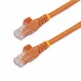 StarTech.com 3 m CAT6 Ethernet kabelis - oranžinis CAT 6 Gigabit Ethernet laidas - 250 MHz 100 W PoE RJ45 UTP tinklo/prijungimo kabelis, be užkabinimo, su įtempimo mažinimu, individualiai išbandytas